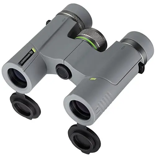 Produktbild: Bresser Wave 10x25 Fernglas – exzellentes BaK-4 Glasmaterial, leichtes, kompaktes und wasserdichtes Bino mit voller Mehrschichtvergütung, ideal für Reise, Sport, Wandern, Natur- und Vogelbeobachtung