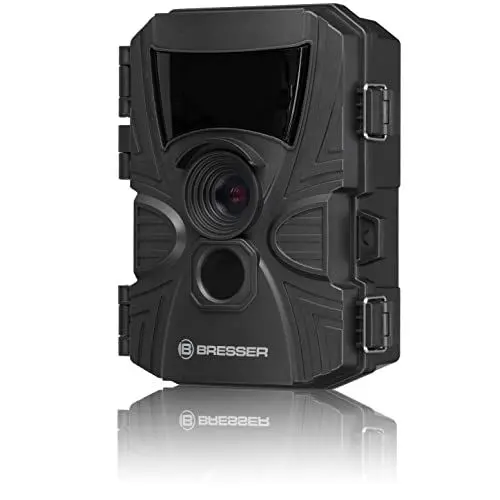 Produktbild: Bresser Wildkamera 20MP Full-HD 1920P mit Bewegungsmelder und Nachtsicht durch IR-Beleuchtung für Wildtierbeobachtung und Objektschutz, wasserdicht IP65