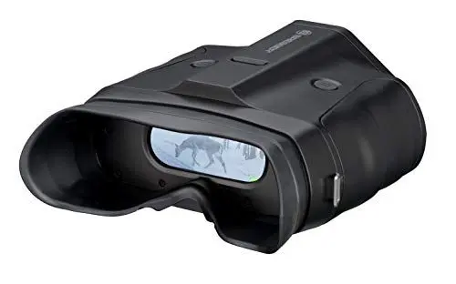 Produktbild: Bresser Digitales Nachtsichtgerät Binokular 3x20 mit Infrarot-Beleuchtung, 100m Sichtweite, 6x Zoom und Stativanschluss