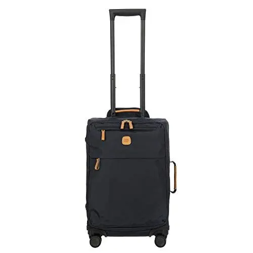 Produktbild: Bric's Erweiterbarer Cabin Trolley, X-Collection, Handgepäckkoffer mit 4 Doppelrädern, Strapazierfähig und Ultraleicht, Größe: 36x55x23 cm, Ozeanblau