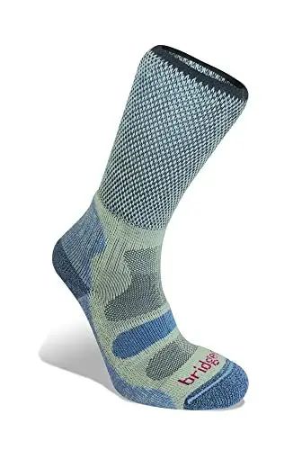 Produktbild: Bridgedale Damen Hike Lightweight Coolmax® Comfort Boot Damen Socken, Smokey Blue, L UK