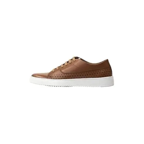 Produktbild: bridgeport Herren Sneakers aus Leder Sneaker, Kamel, 45 EU