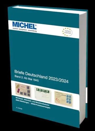 Produktbild: Briefe Deutschland 2023/2024: Band 2: Ab 1945