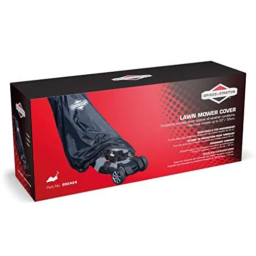 Produktbild: Briggs & Stratton 992424 Schutzhülle für Rasenmäher, schwarz,