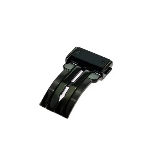 Produktbild: BrightBulb 18/20/22/24 mm Uhrenschnallenzubehör aus Edelstahl, geeignet für Hu-Blot B-I-G B-A-N-G Fusion-Silber- 24mm
