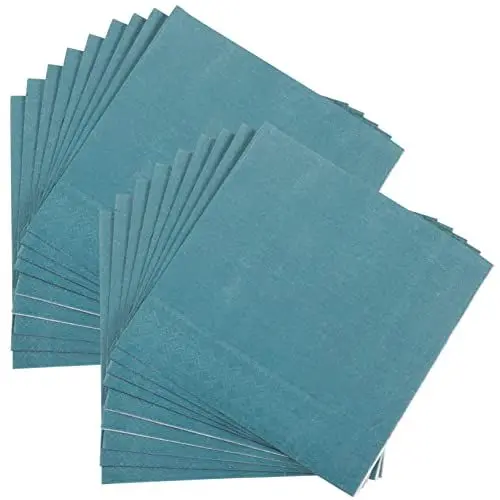 Produktbild: BRIGHTFUFU 20 Blätter Cocktail-Servietten einmalhandtuch hochzeitsdekoration Cocktailpapier Partyservietten Kraftpapier Geschenkpapier zum Basteln. grünes Seidenpapier für Geschenktüten
