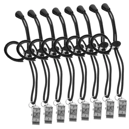 Produktbild: BRIGHTFUFU Einstellbare Hintergrund Clamp Universal Hintergrund 8pcs Set Für Fotografie Studio