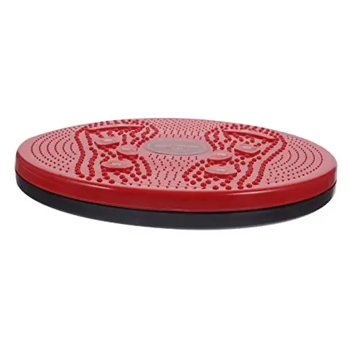 Produktbild: BRIGHTFUFU Taillenzappelplatte Taillenplatte Drehend Fitness Drehscheibe Mädchendrehscheibe Fitness Drehplatte Fußmassagebrett Taillendrehscheibe Taillenscheibe Drehend