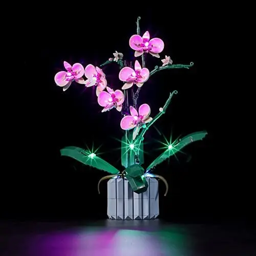 Produktbild: BRIKSMAX 10311 Led Licht für Lego Orchidee - Compatible with Lego Creator Expert Bausteinen Modell - Ohne Lego Set