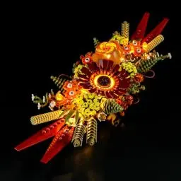 Produktbild: BRIKSMAX 10314 Led Licht für Lego Trockenblumengesteck - Compatible with Lego Icons Bausteinen Modell - Ohne Lego Set