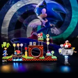Produktbild: BRIKSMAX 21331 Led Beleuchtungsset für LEGO Sonic The Hedgehog-Green Hill Zone - Compatible with Lego Ideas Bausteinen Modell - Ohne Lego Set