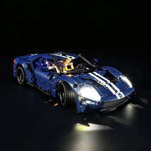 Produktbild: BRIKSMAX 42154 LED-Licht für Ford GT 2022 - Kompatibel mit Lego Technic Bausteinen - Ohne Set