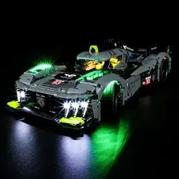Produktbild: BRIKSMAX 42156 Led Licht für Lego Peugeot 9X8 24H Le Mans Hybrid Hypercar - Compatible with Lego Technic Bausteinen Modell - Ohne Lego Set
