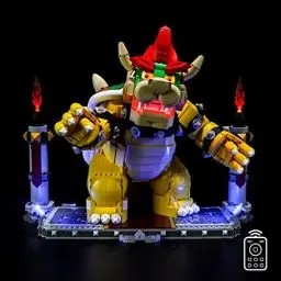 Produktbild: BRIKSMAX 71411 Led Licht für Lego Der mächtige Bowser - Compatible with Lego Super Mario Bausteinen Modell - Ohne Lego Set
