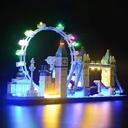 Produktbild: BRIKSMAX Led Beleuchtungsset für Architecture London Skyline Sammlungsset, Kompatibel Mit Lego 21034 Bausteinen Modell - Ohne Lego Set