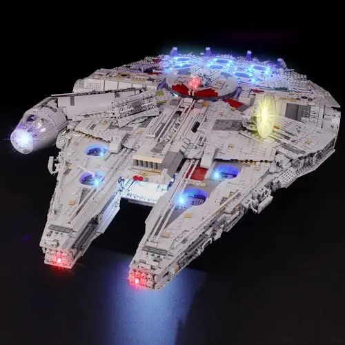 Produktbild: BRIKSMAX Led Beleuchtungsset für Lego Star Wars Millennium Falcon, Kompatibel Mit Lego 75192 Bausteinen Modell - Ohne Lego Set