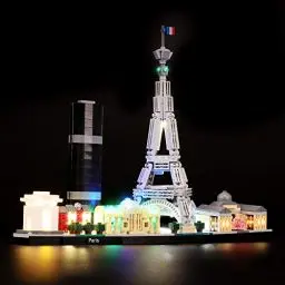 Produktbild: BRIKSMAX Led Beleuchtungsset für Lego Architecture Paris, Kompatibel Mit Lego 21044 Bausteinen Modell - Ohne Lego Set