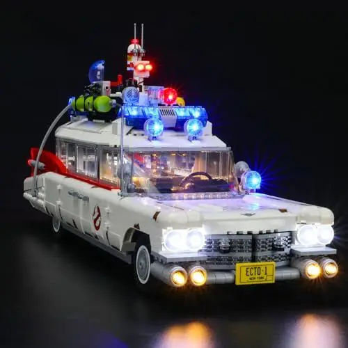 Produktbild: BRIKSMAX Led Beleuchtungsset für Lego Creator Ghostbusters™ ECTO-1 - Compatible with Lego 10274 Bausteinen Modell - Ohne Lego Set