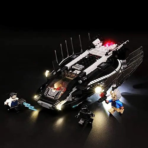 Produktbild: BRIKSMAX Led Beleuchtungsset für Lego Marvel Super Heroes Royal Talon Attacke, Kompatibel Mit Lego 76100 Bausteinen Modell - Ohne Lego Set