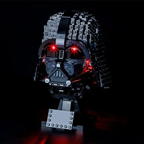 Produktbild: BRIKSMAX Led Beleuchtungsset für Lego Star Wars Vader Helm Bauset - Compatible with Lego 75304 Bausteinen Modell - Ohne Lego Set