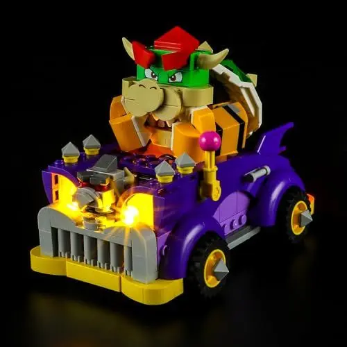 Produktbild: BRIKSMAX LED-Licht für Bowsers Monsterkarre - Erweiterungsset 71431 - Kompatibel mit Lego Super Mario Bausteinen - Ohne Lego Set