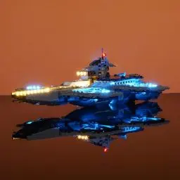 Produktbild: BRIKSMAX Led Licht für Helitransporte der Vengadores 76295 (Upgrade-Version) - Kompatibel mit Marvel Bausteinen Modell - Ohne Lego Set
