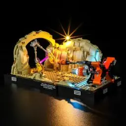 Produktbild: BRIKSMAX Led Licht für Lego Podrennen in Mos Espa – Diorama 75380 - Compatible with Lego Star Wars Bausteinen Modell - Ohne Lego Set