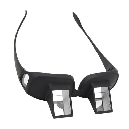 Produktbild: Brille, Prismenbrille mit Horizontaler Sicht Zum Liegen, Lesen, Fernsehen mit Sehbrille oder Leseglas