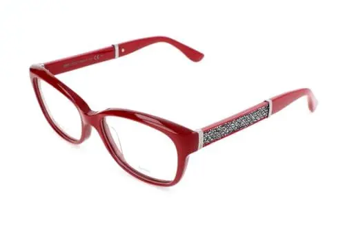 Produktbild: Brillen Jimmy Choo JC178 19Y BURGUNDY GLITTER BURGUNDY 51/15/ WOMAN
