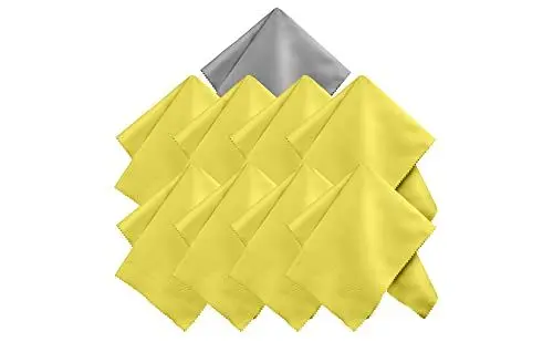 Produktbild: Brillenputztuch, Mikrofasertücher (9X 20x20cm), Optikerqualität