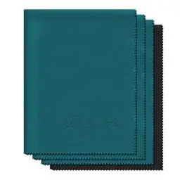 Produktbild: Brillenputztücher im XXL-Format - 4er-Pack Mikrofasertücher (30cm x 40cm)