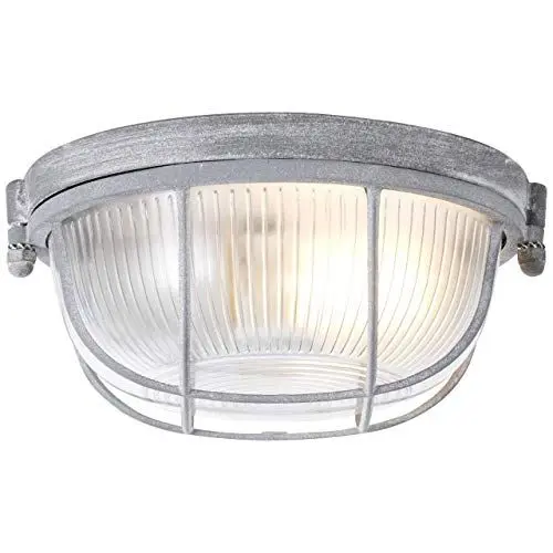 Produktbild: BRILLIANT Lampe Lauren Wand- und Deckenleuchte 19cm grau Beton | 1x A60, E27, 40W, geeignet für Normallampen (nicht enthalten) | Für LED-Leuchtmittel geeignet