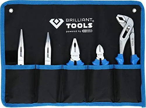 Produktbild: BRILLIANT TOOLS BT060005 Zangen-Satz, 5-tlg