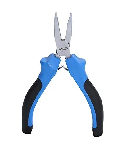 Produktbild: BRILLIANT TOOLS BT067607 Feinmechanik-Flachrundzange, gebogen (Powered by KS Tools)