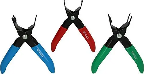 Produktbild: BRILLIANT TOOLS BT531000 Kraftstoffleitung-Entriegelungszangen-Satz, 3-tlg (Powered by KS TOOLS)