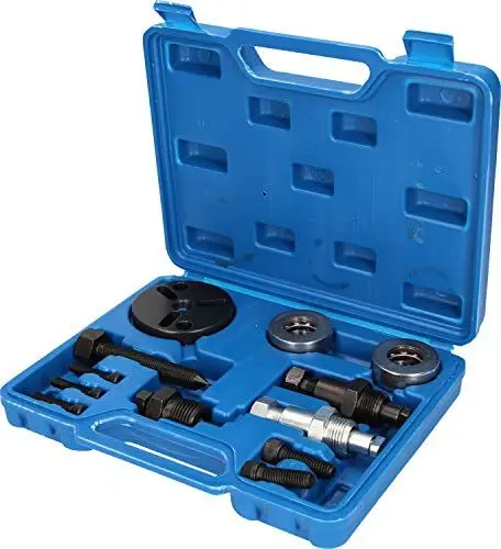 Produktbild: BRILLIANT TOOLS BT611000 Riemenscheiben-Abzieher-Satz | 12-tlg. (Powered by KS TOOLS), Blauer Transportkoffer