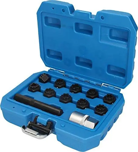 Produktbild: BRILLIANT TOOLS BT691210 Felgenschloss-Sortiment | für Mercedes 12-tlg. (Powered by KS TOOLS)