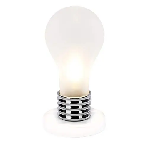 Produktbild: Brilliant Evergreen Tischleuchte 23cm weiß/chrom Glas, 1x E14 geeignet für Kerzenlampen bis max. 25W