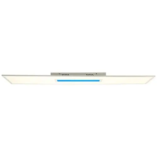 Produktbild: Brilliant LED Panel Aufbaupaneel - Deckenaufbau-Paneel mit RGB-Backlight für farbenfrohe Akzentbeleuchtung - Helligkeit ist stufenlos dimmbar aus Metall/Kunststoff, in weiß - 120x30cm