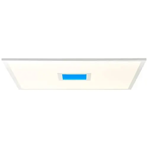 Produktbild: Brilliant LED Panel Aufbaupaneel - Deckenaufbau-Paneel mit RGB-Backlight für farbenfrohe Akzentbeleuchtung - Helligkeit ist stufenlos dimmbar aus Metall/Kunststoff, in weiß - 60x60cm