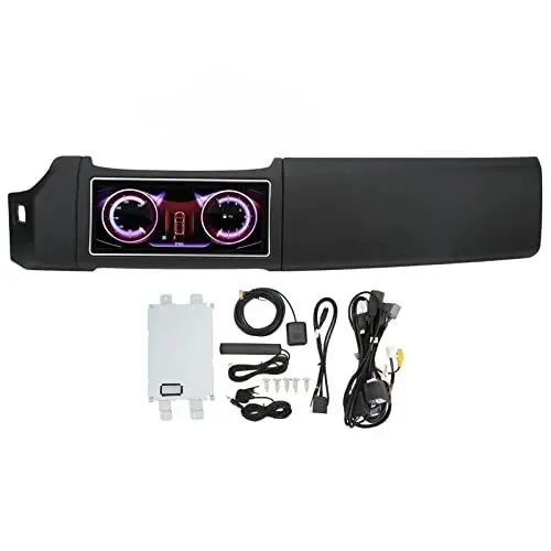 Produktbild: Brilluxa 12,3-Zoll-Auto-Multimedia-Player für Android 10-System Schwarz, tragbarer Carplay-Bildschirm für Autoersatz für Sport L494 2013-2017 LHD (Bose)