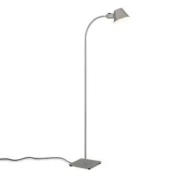 Produktbild: BRILONER Leuchten - Stehlampe flexibel, Stehleuchte verstellbar, Kippschalter, 1x E27 Fassung max. 10 Watt, inkl. Kabel, Chrom-Matt, 152 cm 1407-014
