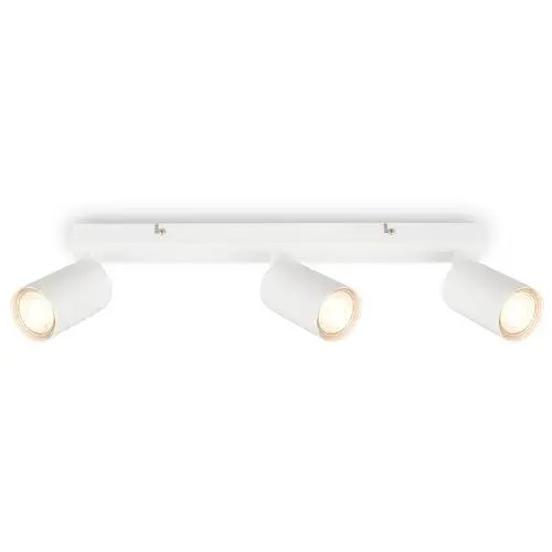 Produktbild: BRILONER - Deckenlampe schwenkbar, GU10 Fassung, max. 9 W, Deckenleuchte, Lampe, Wohnzimmerlampe, Schlafzimmerlampe, Küchenlampe, Deckenstrahler, Deckenbeleuchtung, Flurlampe, 44 cm, Weiß