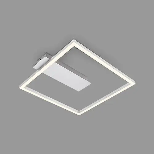 Produktbild: BRILONER - LED Deckenlampe Frame, LED Deckenleuchte mit warmweißer Lichtfarbe, 12W Lampe, Wohnzimmerlampe, Schlafzimmerlampe, 320x300x50 mm (LxBxH)