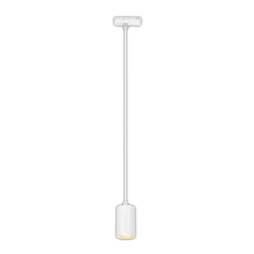 Produktbild: BRILONER - Schienensystem Rail Pendelleuchte, kombinierbar, Zubehör, Tracklight, Pendellampe, GU10, Deckenlampe, Deckenleuchte, 1410x82x55mm (LxBxD), Weiß