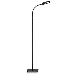 Produktbild: BRILONER - LED Stehlampe mit Touch, dimmbar in Stufen, einstellbar von warmweiß bis kaltweiß, Leselampe, Wohnzimmerlampe, Deckenfluter, Standleuchte, Stehleuchte, 21x21x128 cm, Schwarz