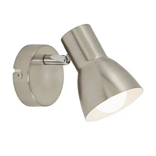 Produktbild: Briloner Leuchten Wandleuchte, Wandspot, Strahler dreh-und schwenkbar, 1x E14, max. 25 Watt, Matt-Nickel, 80x130mm (DxA)