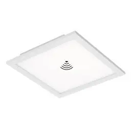 Produktbild: Briloner Leuchten - LED Deckenleuchte-Panel mit Bewegungssensor, ultraflach, Deckenlampe 12W, 1.300 Lumen, Tageslicht Sensor, quadratisch, weiß, 29.5 cm