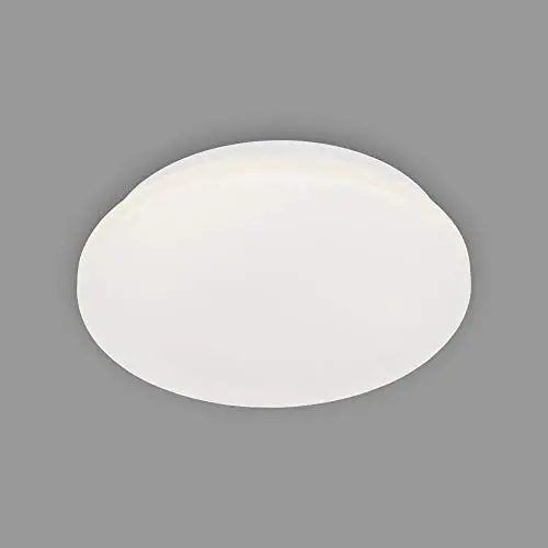 Produktbild: Briloner Leuchten - LED Deckenleuchte, Badleuchte, Badlampe, IP44, 10 Watt, 900 Lumen, 4.000 Kelvin, Weiß, Ø 22cm, 3404-016