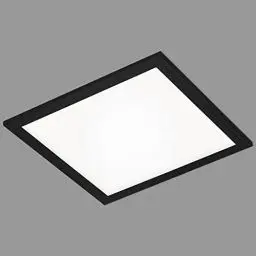 Produktbild: Briloner Leuchten - LED Panel, LED Deckenleuchte, Deckenlampe, Deckenstrahler, 12 Watt, 1.300 Lumen, 4.000 Kelvin, Weiß-Schwarz, 295x295x55mm (LxBxH), 7191-015